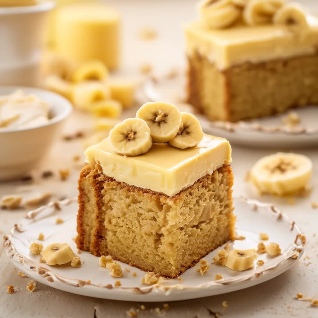 Banana Butter Cake